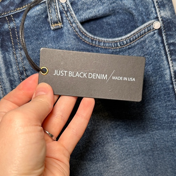 Just Black Denim Ultra Wide Leg Women’s Jeans - Picture 5 of 14